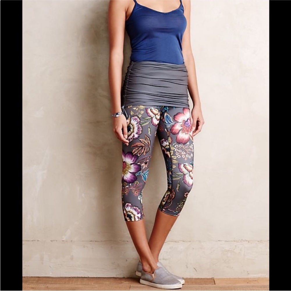Anthropologie Pure + Good skirt workout Capri pant